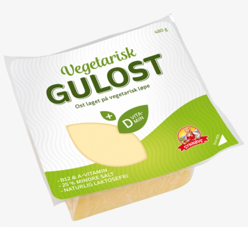 Gulost Gulost - Synnøve Finden Vegansk Ost, transparent png #6400862