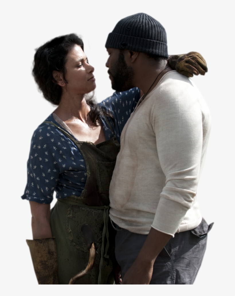 Maggie Greene, Beth Greene, Scott Wilson, Laurie Holden, - Twd Tyreese And Karen, transparent png #6401990