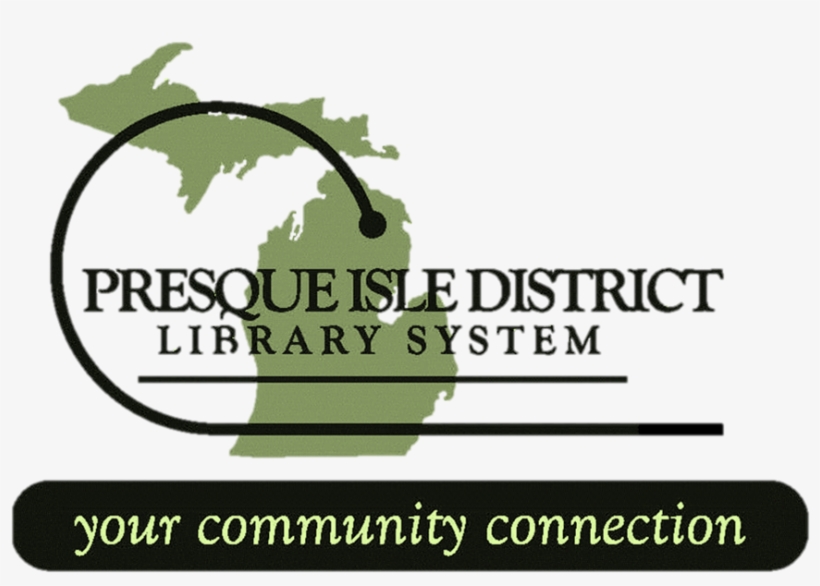 Presque Isle District Library - Map Of Michigan, transparent png #6402531