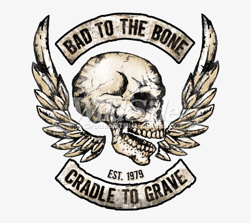 Bad To The Bone - Bad To The Bone Tattoo, transparent png #6402571