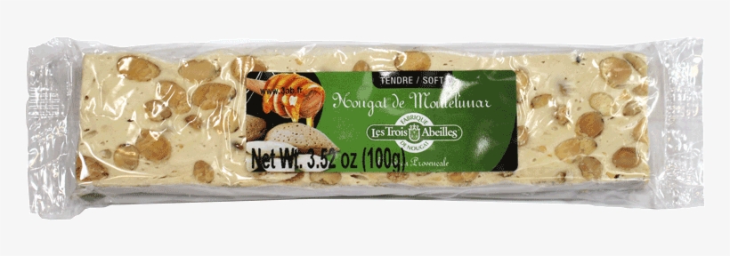 Trois Abeilles French Nougat Sampler Bars - 3 Abeilles Trois Abeilles - Soft Nougat Bar, transparent png #6402663