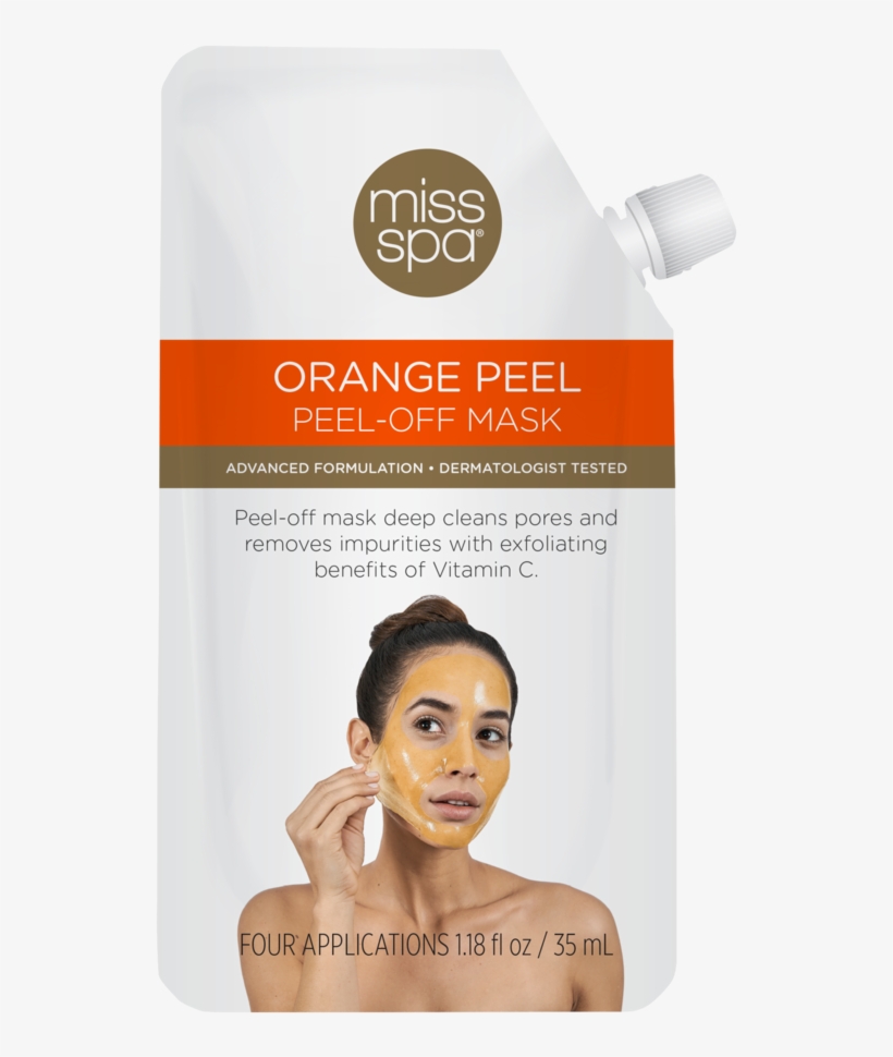 Orange Peel Peel-off Mask - Miss Spa Orange Peel Peel Off Mask, transparent png #6402757
