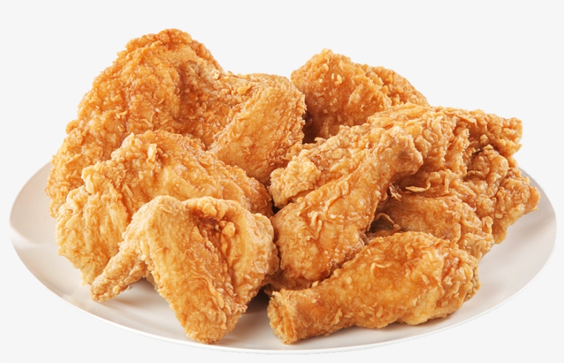 Breaded Bone-in Wings - Fried Chicken Kfc Png, transparent png #6402865