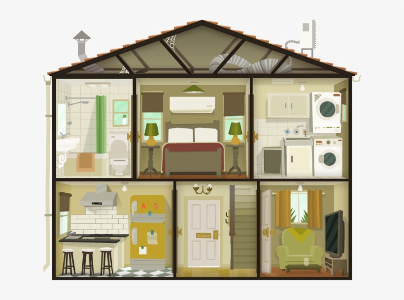 Wednesday, 19 October 2016 - House, transparent png #6403038