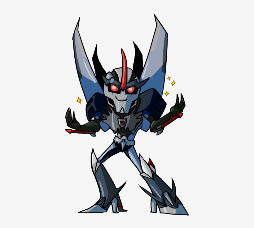 I Wanted To Give Another Try At Doing Three Different - Starscream, transparent png #6403079