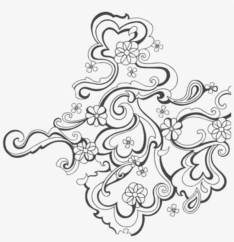 Green Label - Bouquet Of Flowers Coloring Pages, transparent png #6404944