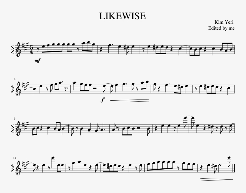 Print - Mii Theme Song Flute, transparent png #6405524