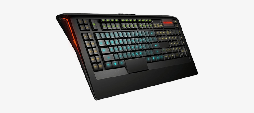 Steelseries Apex 350 Rgb Gaming Keyboard - Steelseries Apex 350 Keyboard, transparent png #6405745