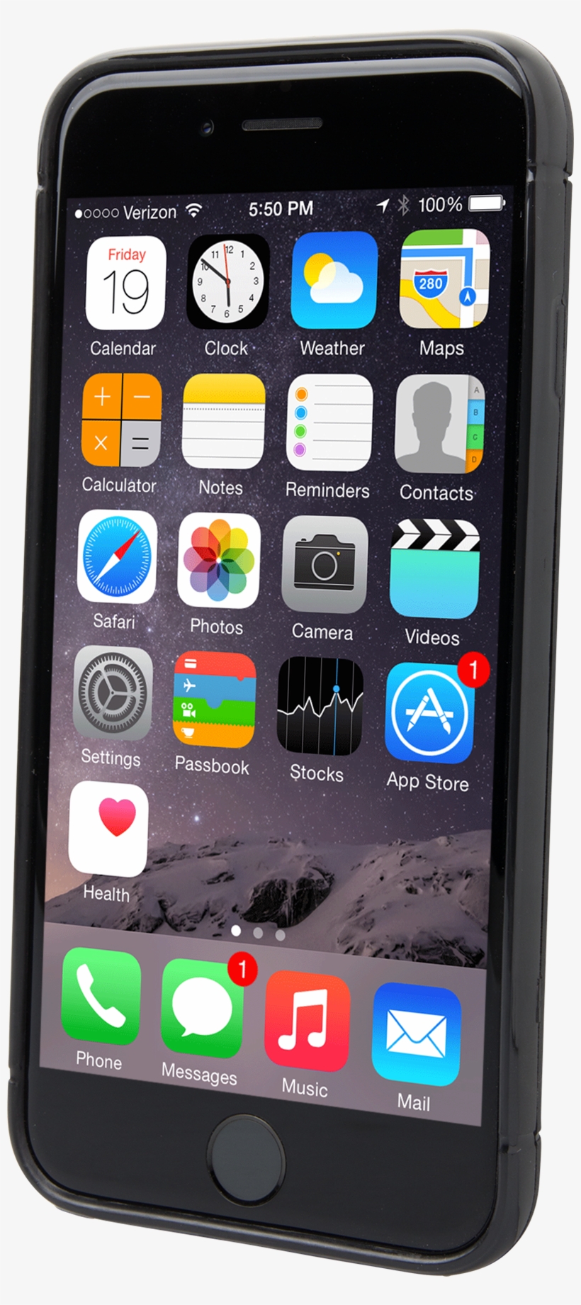 Izound Tpu Case Iphone 6/6s Black - Kyasi Gladiator Glass Ballistic Curved Design With, transparent png #6406084