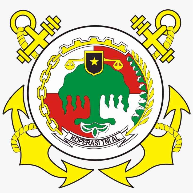 Logo Koperasi Tni Angkatan Laut - Koperasi Indonesia, transparent png #6406087