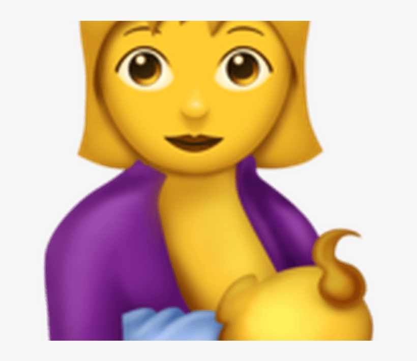 Breastfeeding Emoji, transparent png #6406287