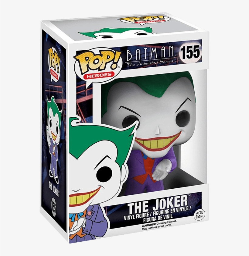 Funko Pop Heroes Batman The Animated Series Png Animated - Funko Batman The Animated Series Joker Pop Heroes Figure, transparent png #6406987