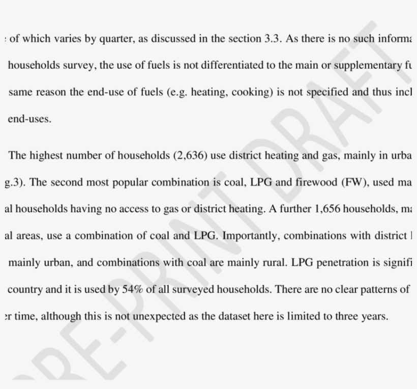 Number Of Households By Fuel Combinations Used By Urban/rural - Kristen Saban Phi Mu, transparent png #6407780