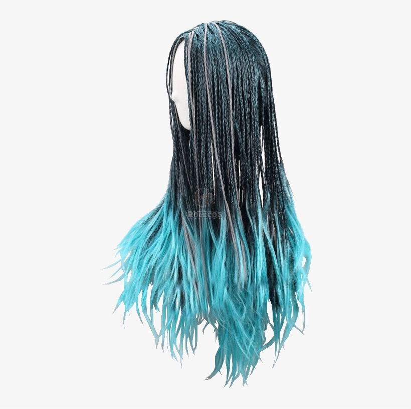 Descendants 2 Uma Cosplay 70cm Blue Black Mixed Color - Descendants 2, transparent png #6407945