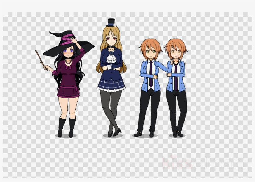 Cartoon Clipart School Uniform Human - Cartoon, transparent png #6407950