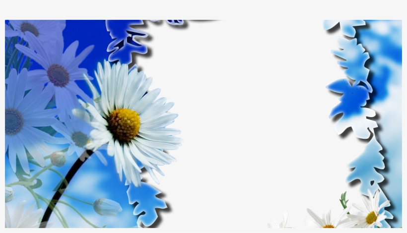 Http - //syedimranrocks - Blogspot - Com/ Flower Frame,, transparent png #6408013