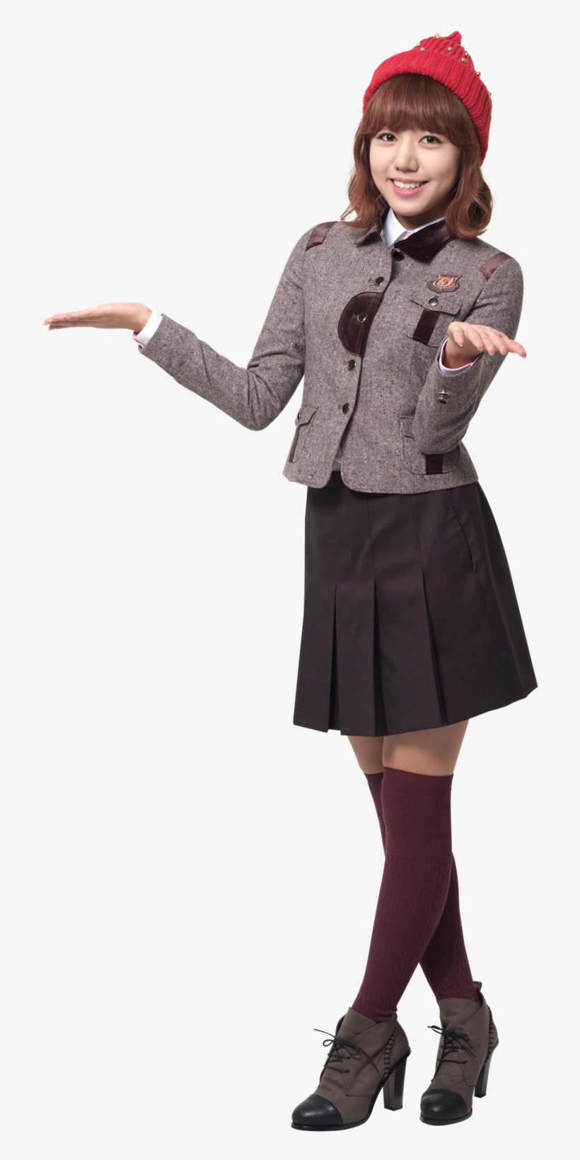 Skoolooks A-pink - South Korea, transparent png #6408274