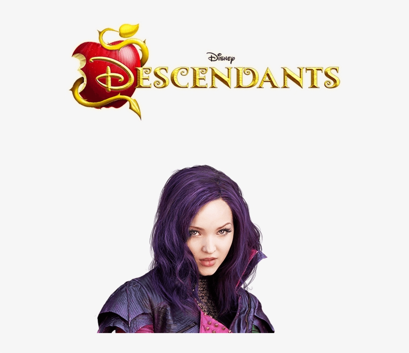 Descendants Descendants Games, Disney Channel Descendants, - Disney Descendants Girls' Mal Wig Multi, transparent png #6408275