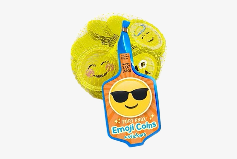 Emoji Coins - Large Gold Foiled Milk Chocolate Coins 1lb, transparent png #6408881