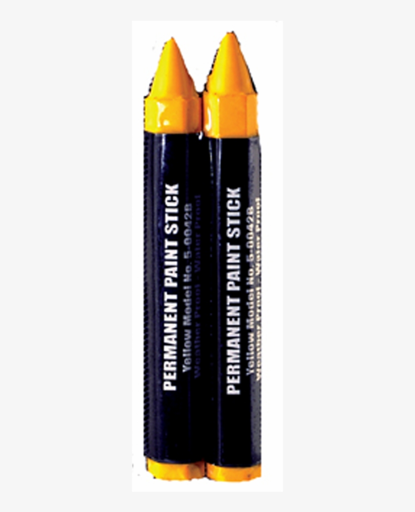 Yellow Paint Crayon Sticks 2pk - Eye Liner, transparent png #6409275