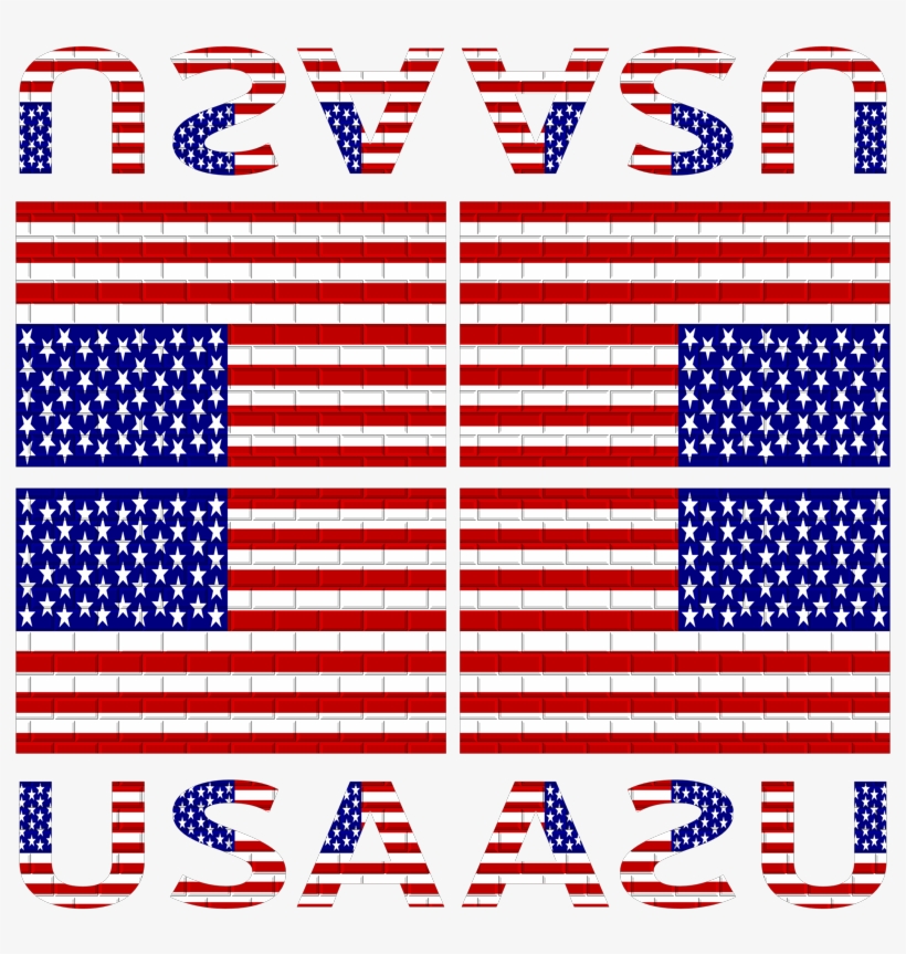 Usa Flag With Name, transparent png #6409668