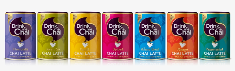 Vsmhr Dmc 250g Range - Drink Me - Chai Latte Mango 250g, transparent png #6409973