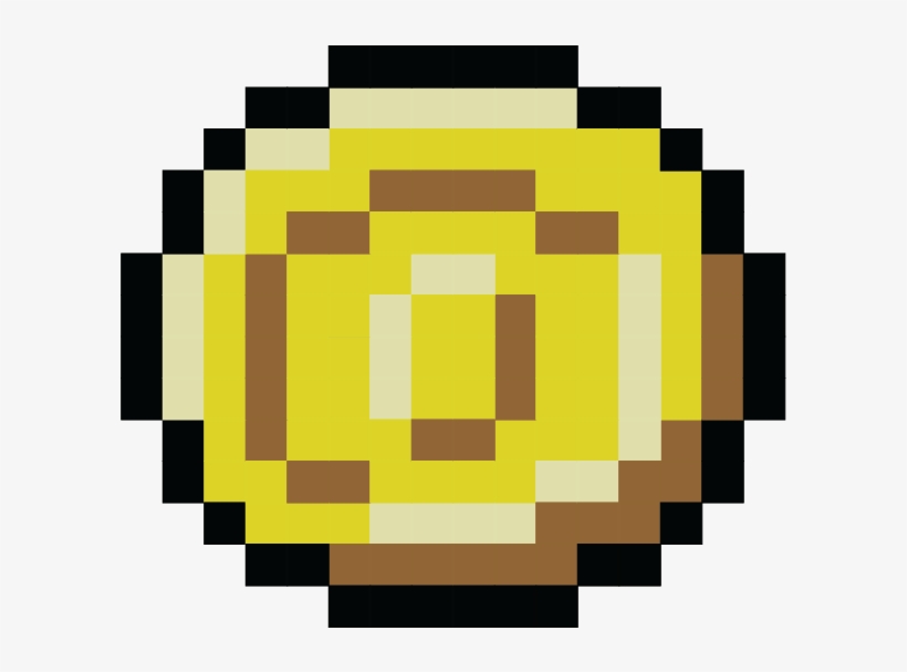 Coin Fixed-04 - Koro Sensei Pixel Art, transparent png #6410354