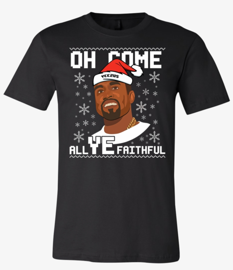 Kanye West Christmas Unisex Shirt Bella Canvas - Free Brady Shirt, transparent png #6410472