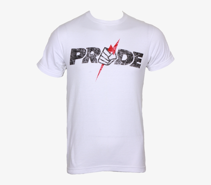 Pride Fc 'logo' Shirt White - Mixed Martial Arts, transparent png #6410585