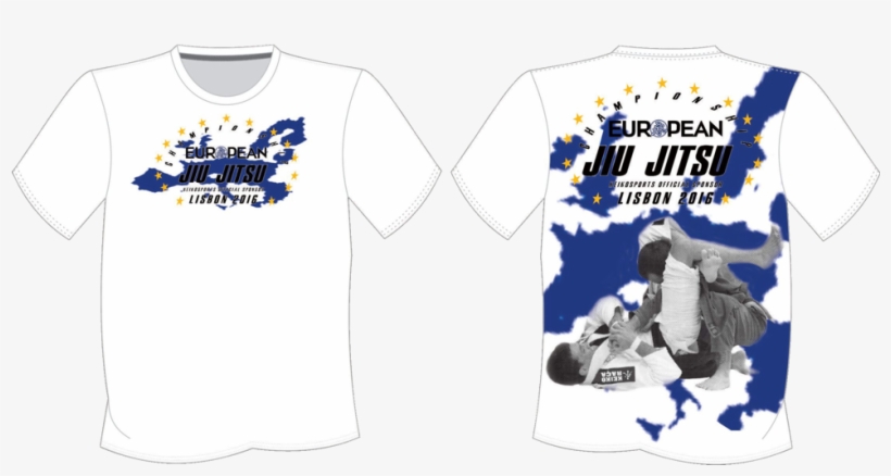 2016 European Jiu Jitsu Championship T Shirts - European Championship, transparent png #6411565