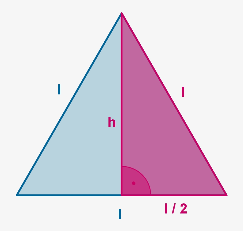 Imagen Teoria Triangulo Rectangulo En Triangulo Equilatero - Poligonos Triangulo, transparent png #6411825