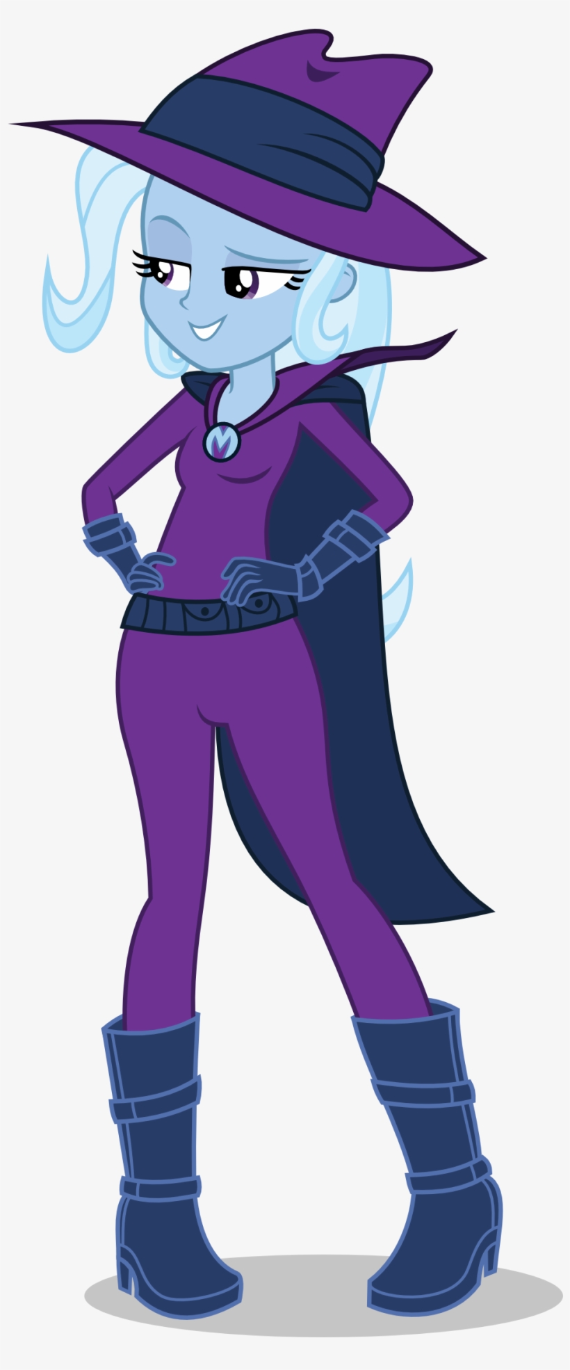 Punzil504, Clothes, Cosplay, Costume, Crossover, Darkwing - Mlp Equestria Girls Mane Iac, transparent png #6412030
