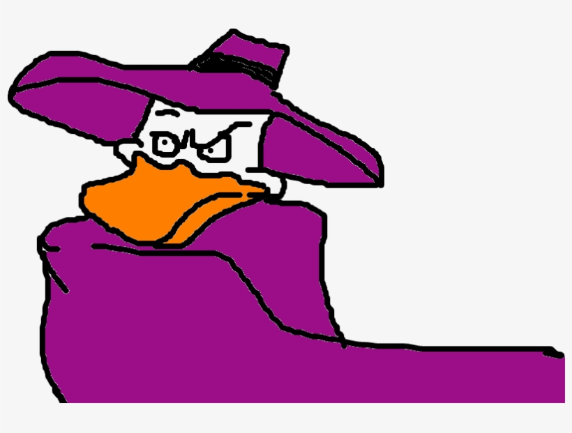 Darkwing Duck - Cartoon, transparent png #6412138