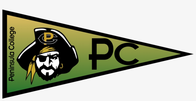 Peninsula College Clipart Logo Banner Peninsula College - Cartoon, transparent png #6412487