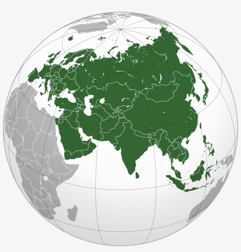 List Of Sovereign States And Dependent Territories - Eurasia Png, transparent png #6412750