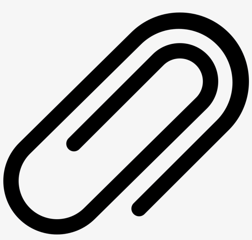 ملف - Linecons Paperclip-archive - Svg - Attachment Png, transparent png #6413039