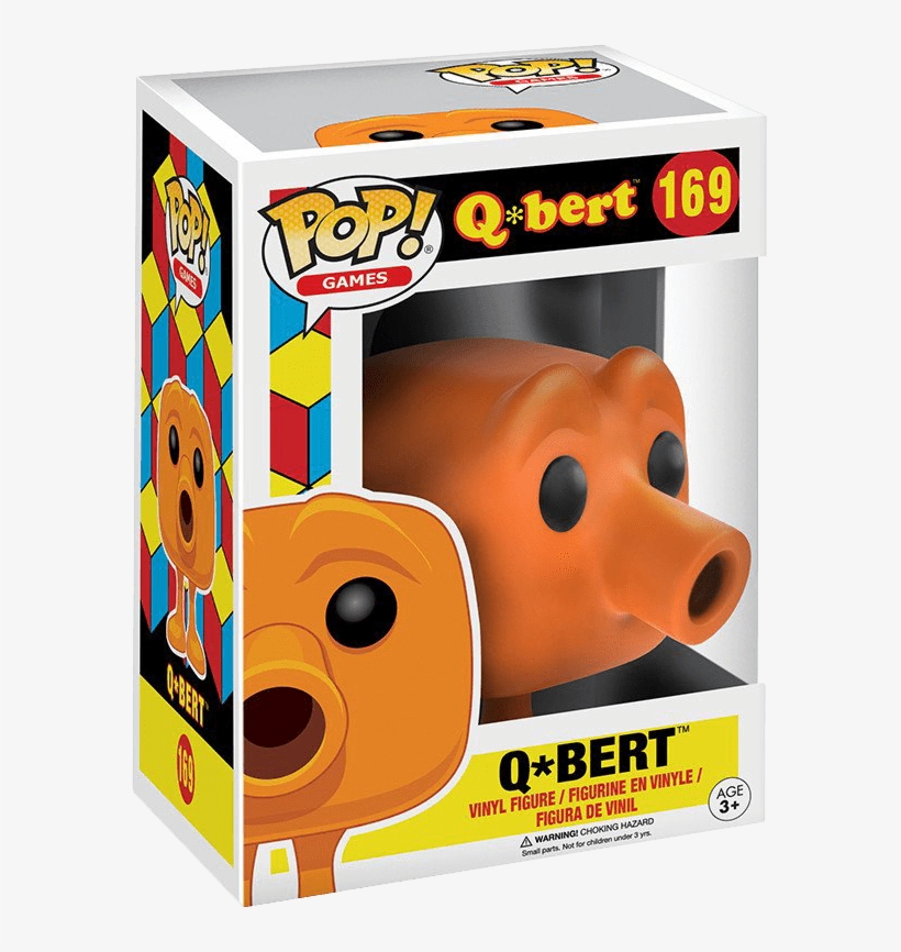 Funko Pop Games Qbert Qbert - Qbert Funko Pop, transparent png #6413638
