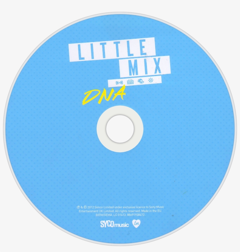 Little Mix Dna Cd Disc Image - Little Mix Wings Cd, transparent png #6414160