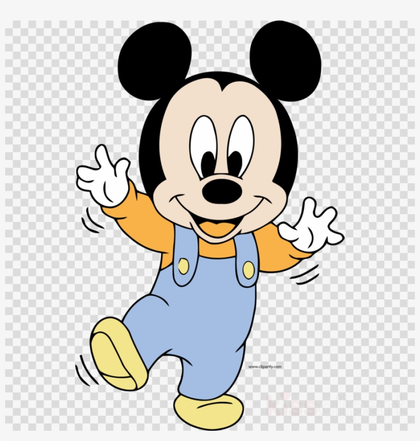 Baby Mickey Mouse Clipart Minnie Mouse Mickey Mouse - Mickey Bebe Para Colorear, transparent png #6415564