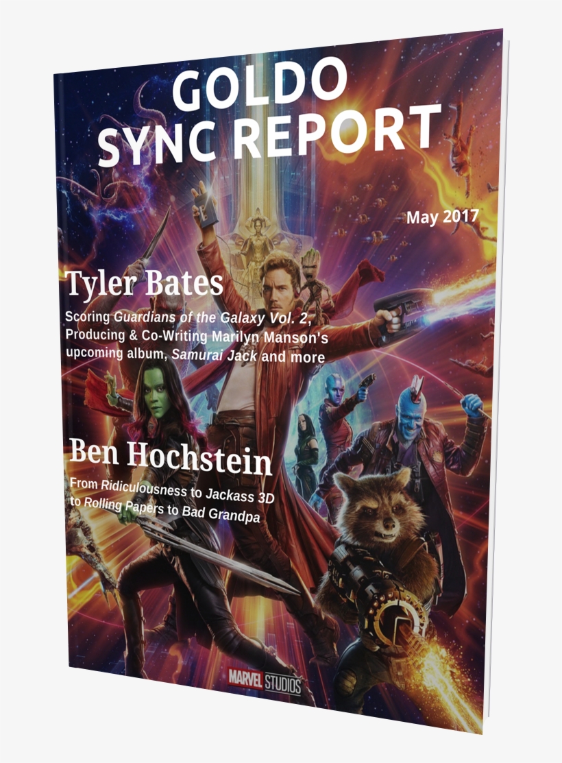 Paul Goldo Followed - Guardians Of The Galaxy Official 2018 Calendar - Square, transparent png #6416064