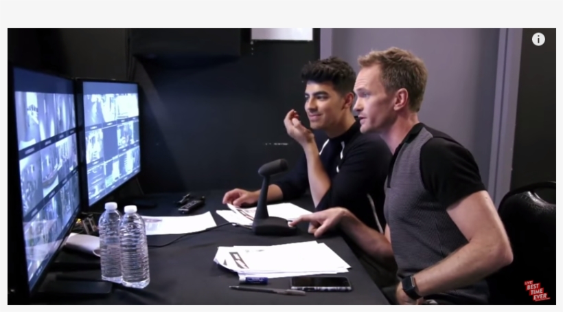 Neil Patrick Harris Et Joe Jonas Dans L'émission Best, transparent png #6416746