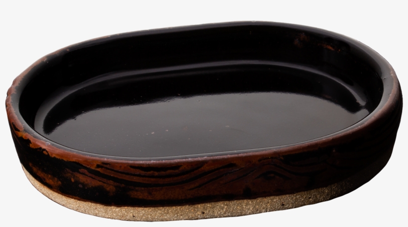 Planter Handmade Pottery In Earth Tones And Red W/black, transparent png #6416951