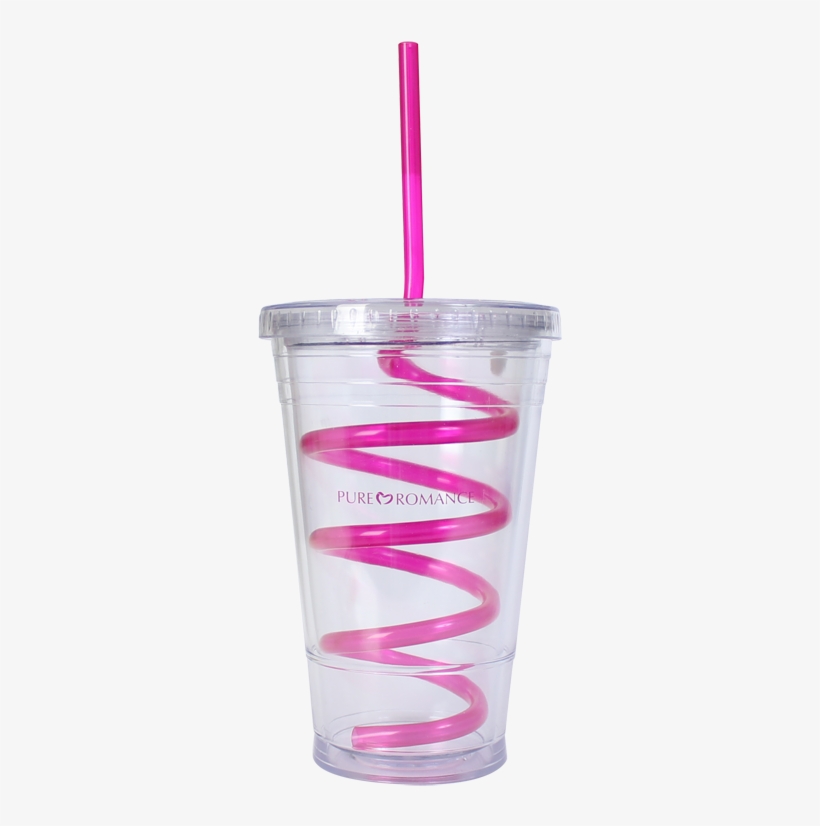 Slurpy With Crazy Straw Pure Romance Consultant, Pure - Caffeinated Drink, transparent png #6417158