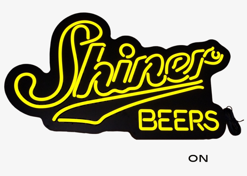 Shiner Beers Led Sign - Beer, transparent png #6417213