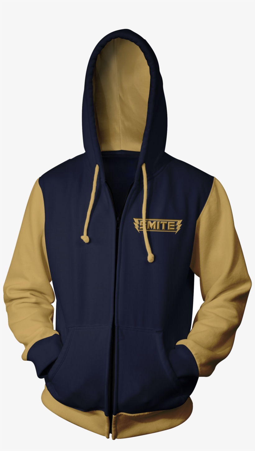Smite Dual Tone Hoodie - Sweatshirt, transparent png #6417519