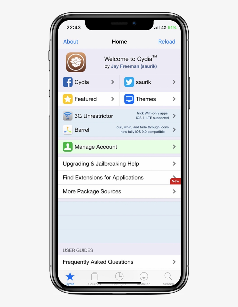 Cydia Features - Cydia App Store, transparent png #6418494
