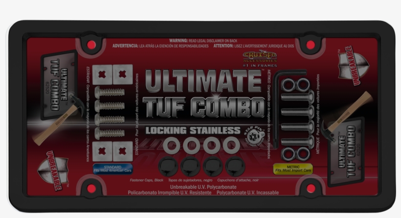 Ultimate Tuf Combo, Black/smoke - Cruiser Accessories 62510 Black/clear Ultimate Tuf, transparent png #6418970