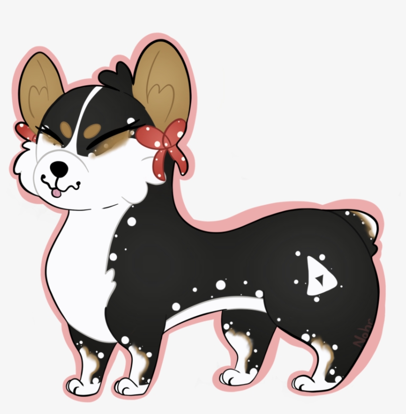 Good Doggo Corgi - Cartoon, transparent png #6419284