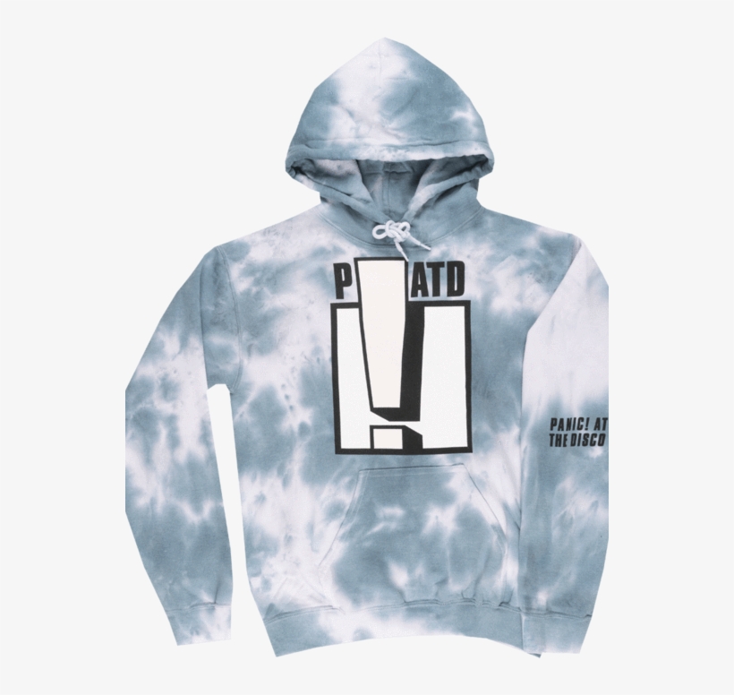 Panic At The Disco Tie Dye Hoodie Sweatshirt Patd Womens - Sweatshirt, transparent png #6419706