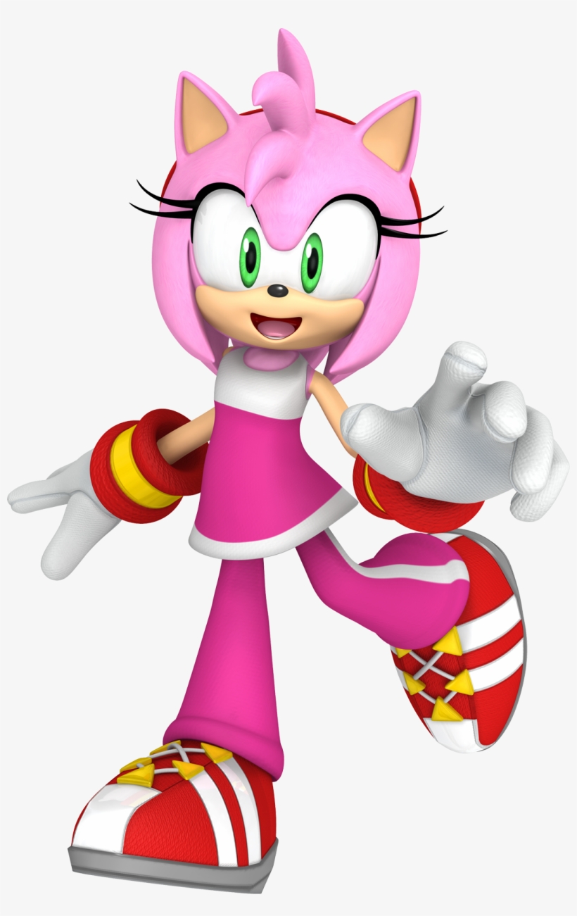 Sonic Free Riders Amy Rose Artwork - Amy Rose Sonic Free Riders, transparent png #6419827